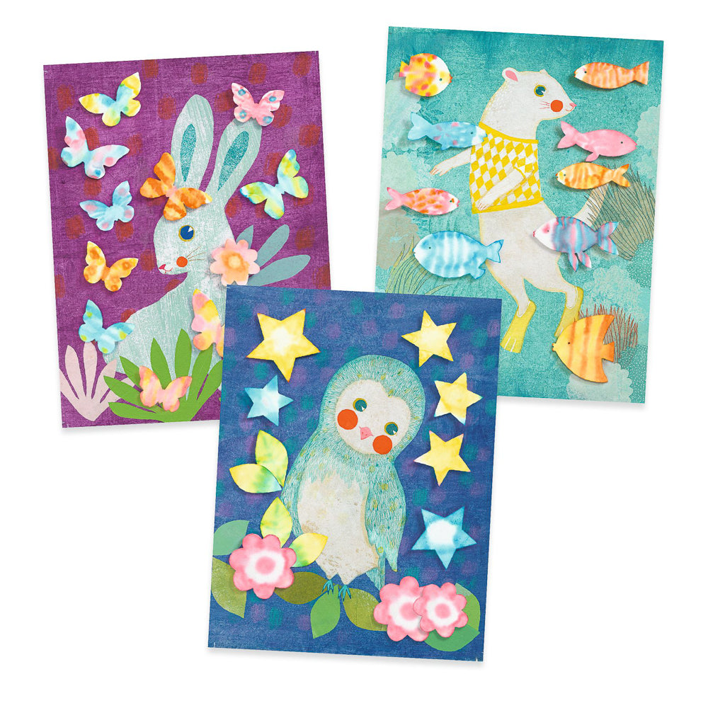 Blotting Paper Drawing Set