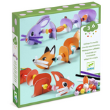 Djeco - Threading - Cute Animals