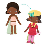 Djeco - Felt Sticker Dress Ups