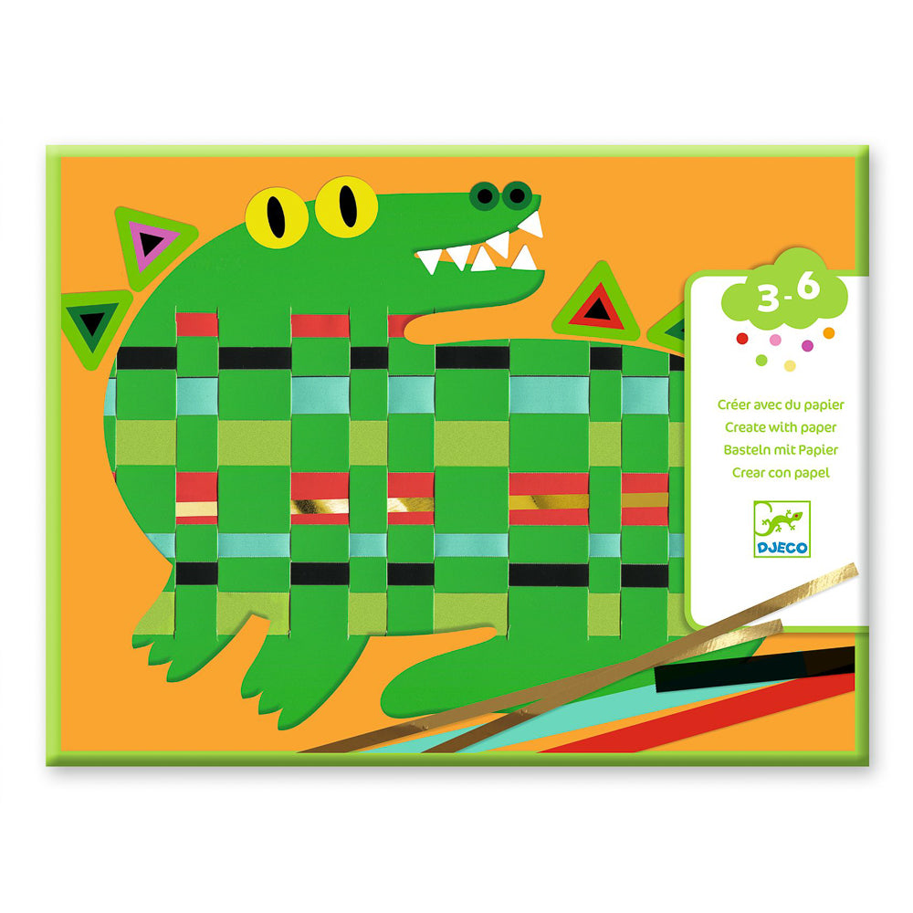 Djeco - Paper Weaving Animals