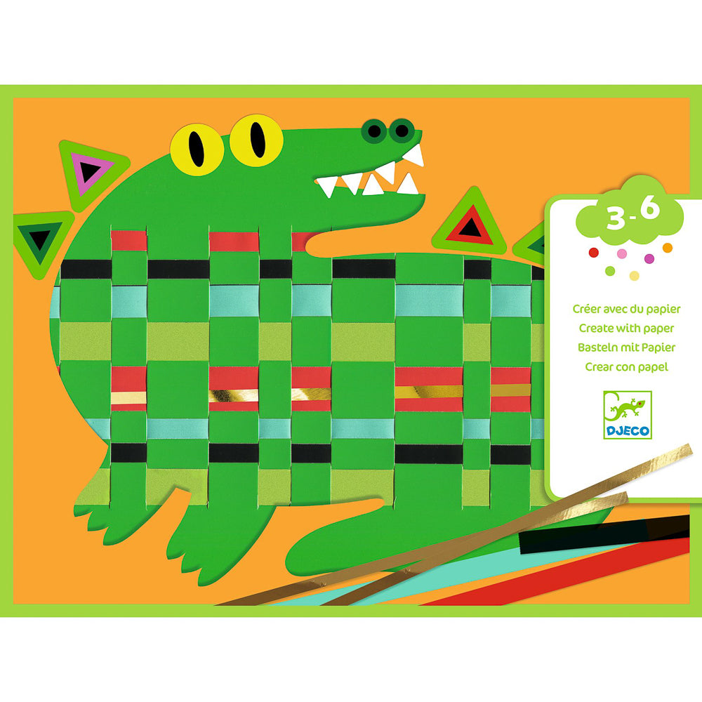 Djeco - Paper Weaving Animals
