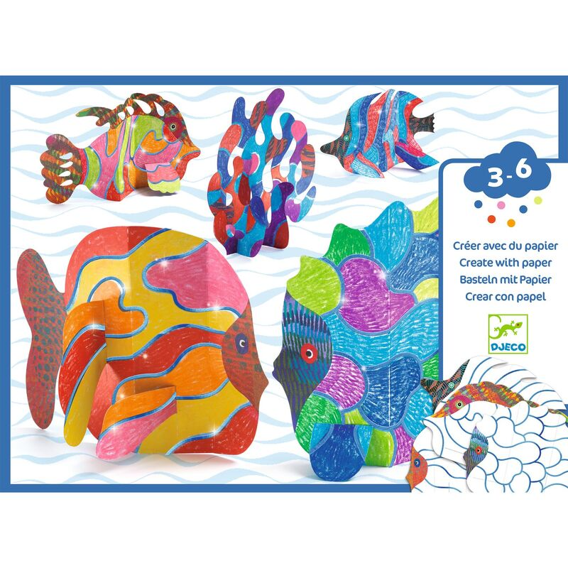 UNDER THE WAVES PAPER CRAFT