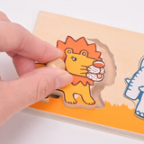 Djeco - Large Button Puzzle - Sava'n'co