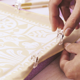 Djeco - Atelier 11 - Floral Silk Scarf Painting Kit