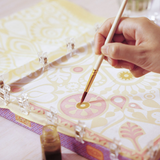 Djeco - Atelier 11 - Floral Silk Scarf Painting Kit
