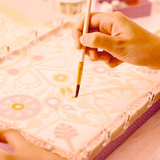Djeco - Atelier 11 - Floral Silk Scarf Painting Kit