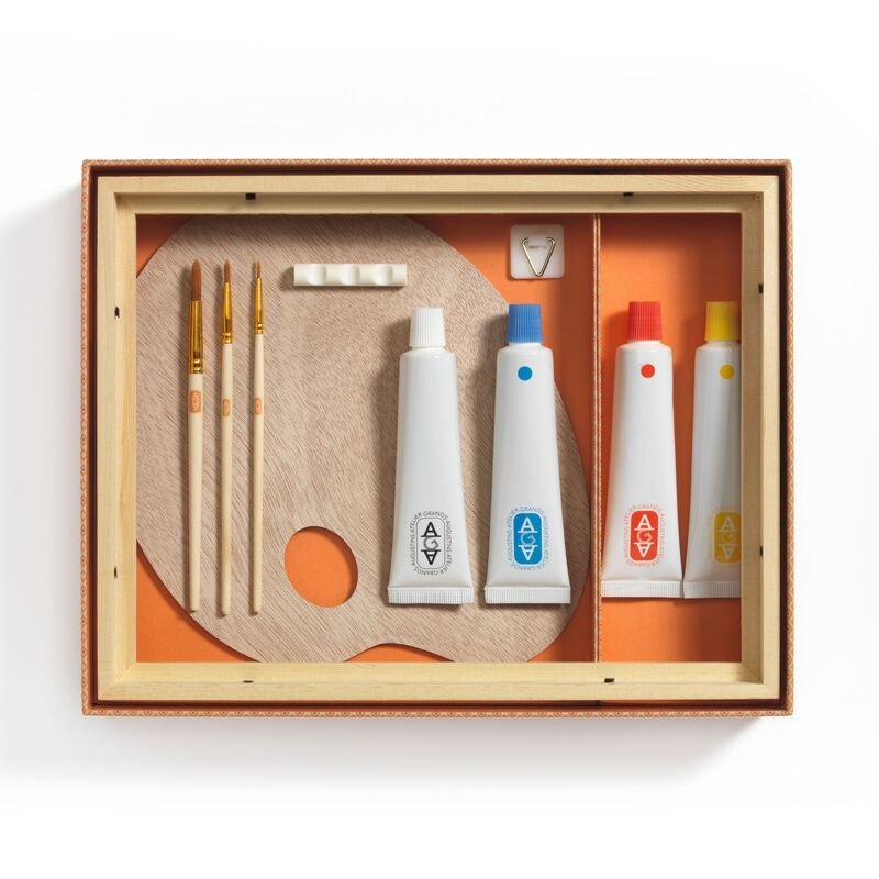 Djeco - Atelier 22 - Tiger Canvas Painting Kit