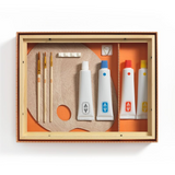 Djeco - Atelier 22 - Tiger Canvas Painting Kit