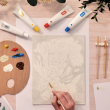 Djeco - Atelier 23 - Abstract Canvas Painting Kit