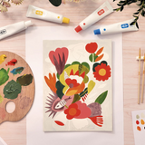 Djeco - Atelier 23 - Abstract Canvas Painting Kit