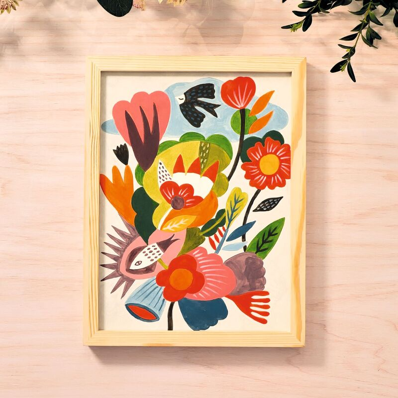 Djeco - Atelier 23 - Abstract Canvas Painting Kit