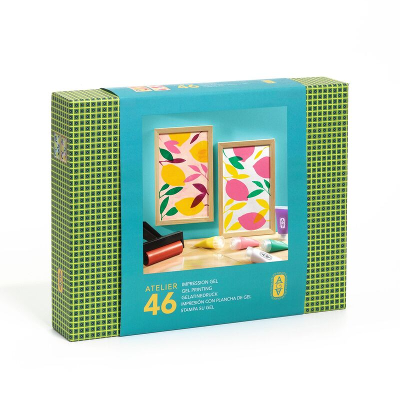 Djeco - Atelier 46 - Citrus Gel Painting