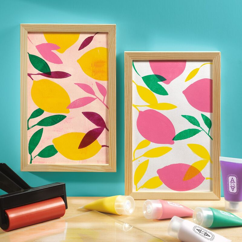 Djeco - Atelier 46 - Citrus Gel Painting