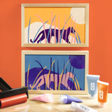 Djeco - Atelier 47 - Panther Gel Painting Kit