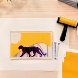 Djeco - Atelier 47 - Panther Gel Painting Kit