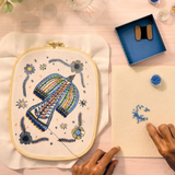 Djeco - Atelier 59 - Bird Beadwork Embroidery Kit