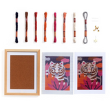 Djeco - Atelier 64 - Tiger Needlepoint Kit