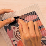 Djeco - Atelier 64 - Tiger Needlepoint Kit