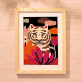 Djeco - Atelier 64 - Tiger Needlepoint Kit