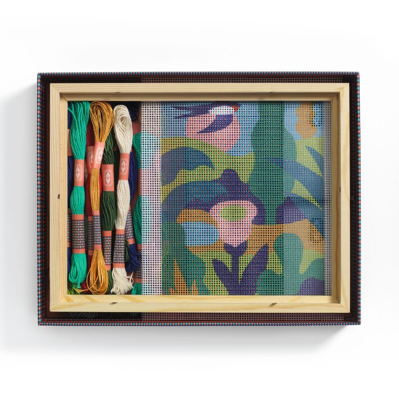 Djeco - Atelier 65 - Garden Needlepoint Kit