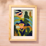 Djeco - Atelier 65 - Garden Needlepoint Kit