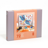 Djeco - Atelier 72 - Dragonfly Mosaic Art Kit