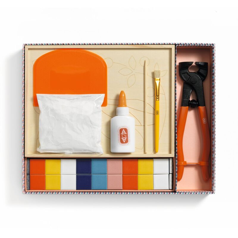 Djeco - Atelier 72 - Dragonfly Mosaic Art Kit