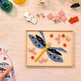 Djeco - Atelier 72 - Dragonfly Mosaic Art Kit