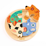Djeco - Rondo Wooden Puzzle - Dog