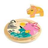 Djeco - Rondo Wooden Puzzle - Leo