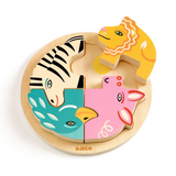 Djeco - Rondo Wooden Puzzle - Leo
