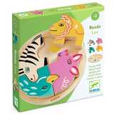 Djeco - Rondo Wooden Puzzle - Leo