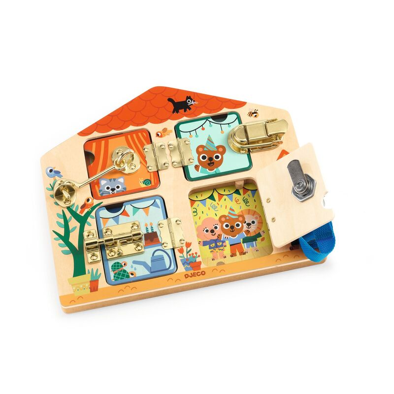 Wooden Cabana Lock Board