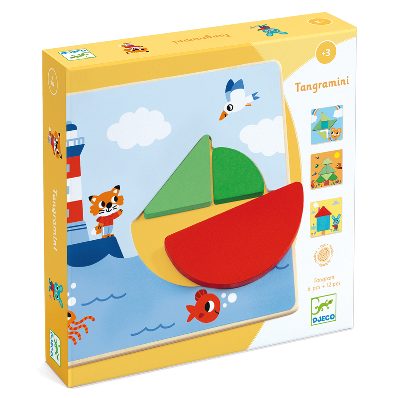 Tangramini Wooden Puzzle