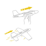 Djeco - Fire Jet Foam Glider