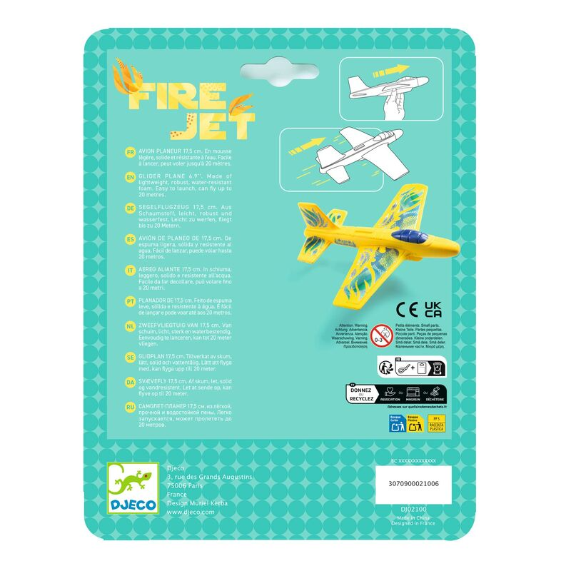 Djeco - Fire Jet Foam Glider