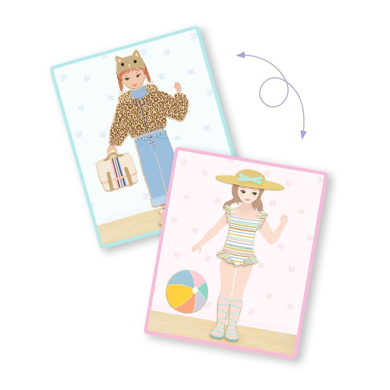 Djeco - Inzebox Dressing Magnetic Game