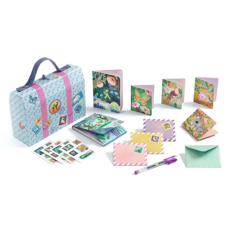 Djeco - Tinou Stationery Case Garden
