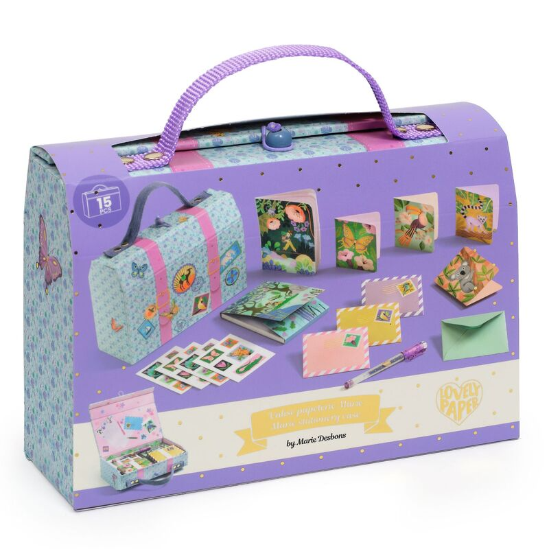 Djeco - Tinou Stationery Case Garden