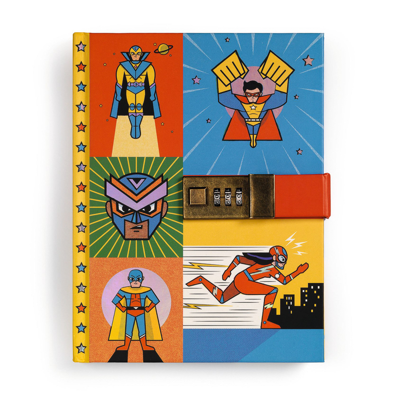 Notebook with Comination Code Lock - Ben