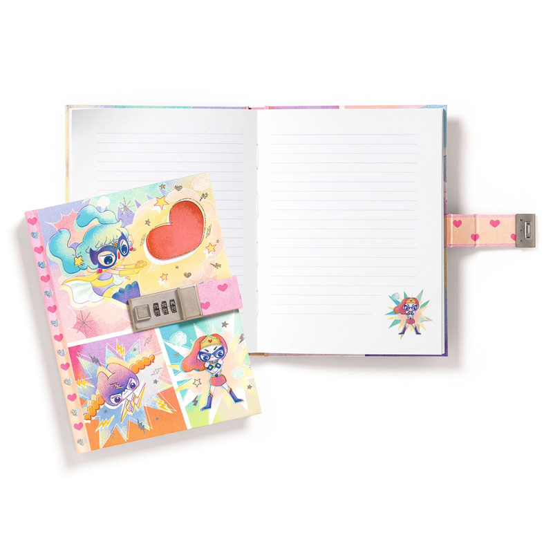 Notebook with Combination Code Lock - Lam