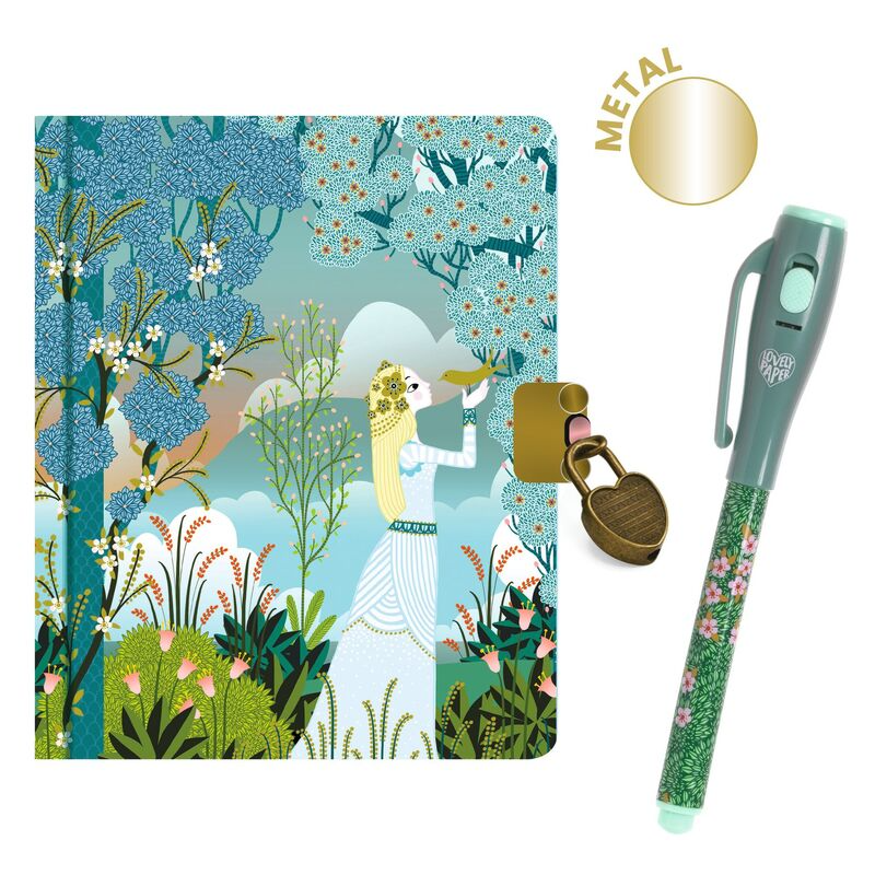 Little Secret Notebook With Pen - Charlotte