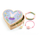 Cecile's 3 Bracelets in Heart Shaped Box
