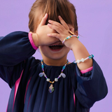 Alizee Beaded Charm Necklace
