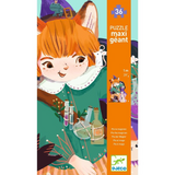 Djeco - Giant Puzzle 36pc - Pio the Magician