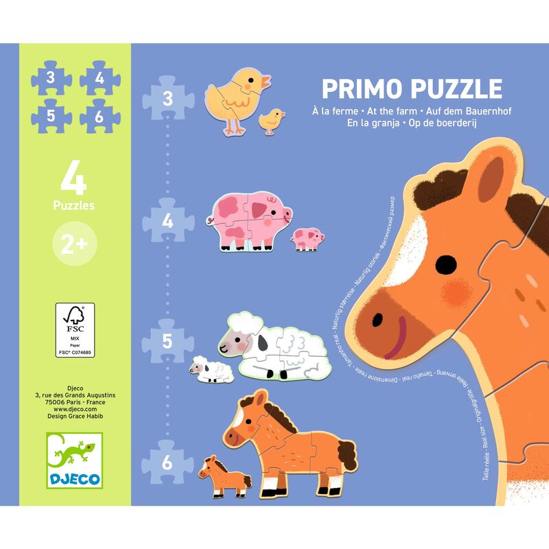 Primo Puzzle - At The Farm