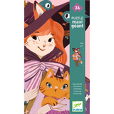 Djeco - Giant Puzzle 36pc - Lily the Witch