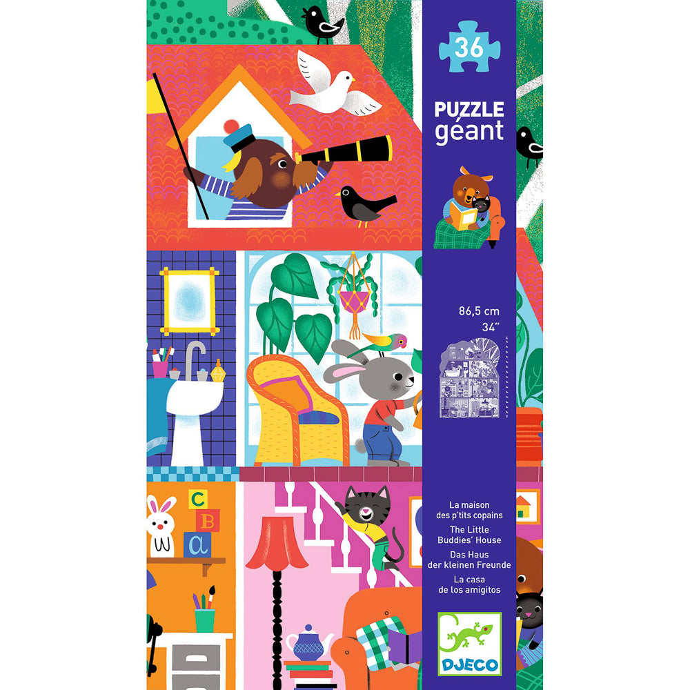 Giant Puzzle 36pc - The Little Buddies