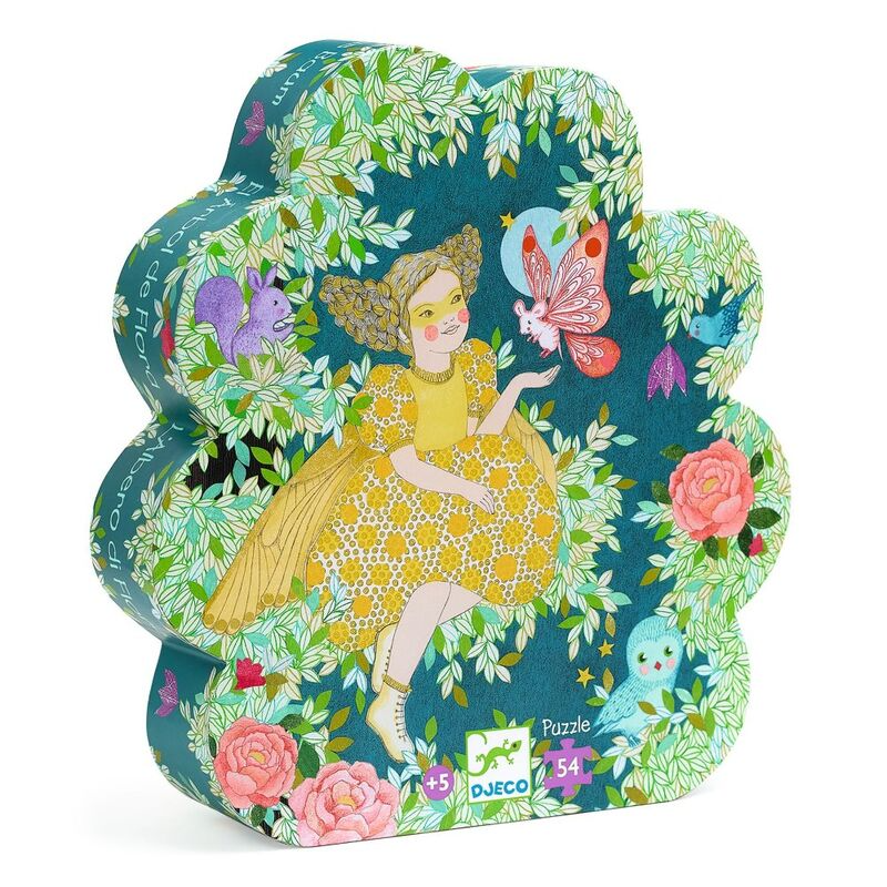 Djeco - Silhouette Puzzle 54pc - Flora's Tree