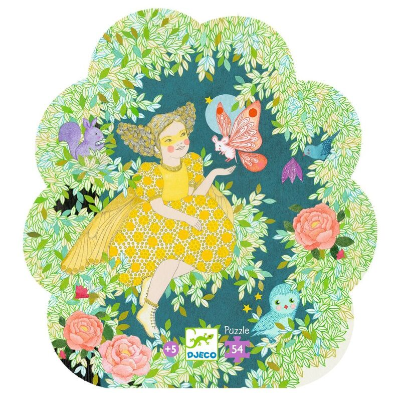 Djeco - Silhouette Puzzle 54pc - Flora's Tree